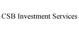 CSB INVESTMENT SERVICES trademark