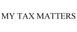 MY TAX MATTERS trademark