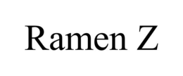RAMEN Z trademark
