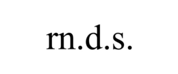 RN.D.S. trademark