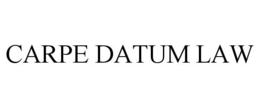 CARPE DATUM LAW trademark