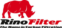 RINOFILTER THE NAME IN CARBON FILTRATION trademark