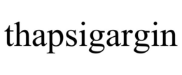 THAPSIGARGIN trademark