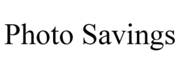 PHOTO SAVINGS trademark
