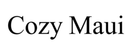 COZY MAUI trademark