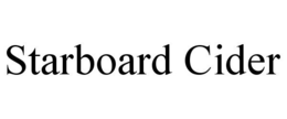 STARBOARD CIDER trademark