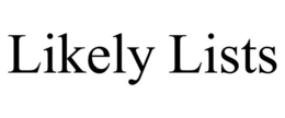 LIKELY LISTS trademark