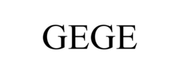 GEGE trademark