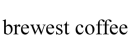 BREWEST COFFEE trademark