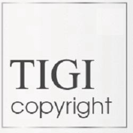 TIGI COPYRIGHT trademark