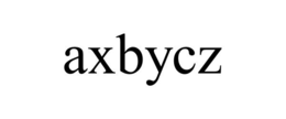 AXBYCZ trademark