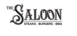 THE SALOON STEAKS · BURGERS · BBQ trademark