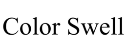 COLOR SWELL trademark