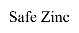 SAFE ZINC trademark