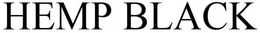 HEMP BLACK trademark
