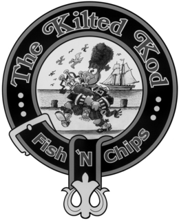 THE KILTED KOD FISH 'N CHIPS trademark