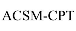 ACSM-CPT trademark