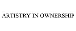 ARTISTRY IN OWNERSHIP trademark