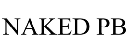 NAKED PB trademark