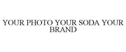 YOUR PHOTO YOUR SODA YOUR BRAND trademark