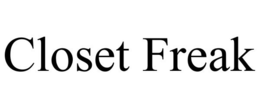 CLOSET FREAK trademark