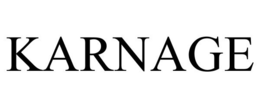 KARNAGE trademark