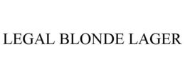 LEGAL BLONDE LAGER trademark