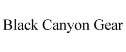 BLACK CANYON GEAR trademark