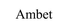 AMBET trademark