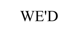 WE'D trademark