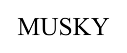 MUSKY trademark