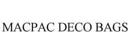 MACPAC DECO BAGS trademark