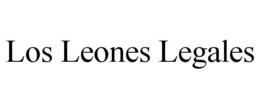 LOS LEONES LEGALES trademark