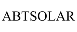 ABTSOLAR trademark