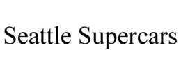 SEATTLE SUPERCARS trademark