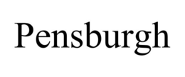 PENSBURGH trademark