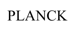 PLANCK trademark