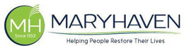 MH SINCE 1953 MARYHAVEN HELPING PEOPLE RESTORE THEIR LIVES trademark
