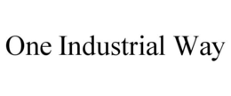 ONE INDUSTRIAL WAY trademark