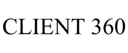 CLIENT 360 trademark