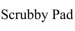 SCRUBBY PAD trademark