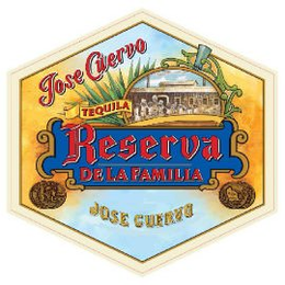 RESERVA DE LA FAMILIA JOSE CUERVO TEQUILA JOSE CUERVO trademark