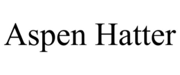 ASPEN HATTER trademark