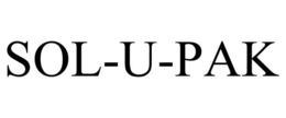 SOL-U-PAK trademark