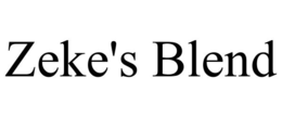 ZEKE'S BLEND trademark
