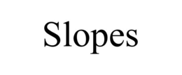 SLOPES trademark