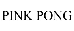 PINK PONG trademark