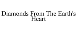 DIAMONDS FROM THE EARTH'S HEART trademark