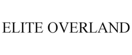 ELITE OVERLAND trademark