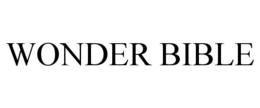 WONDER BIBLE trademark